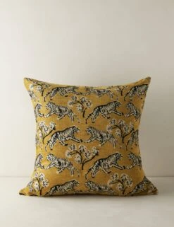 Tiger Pillow By Sarah Sherman Samuel -Chic Furniture Sale TigerPillowbySarahShermanSamuel Gold A0655808B1028 Product
