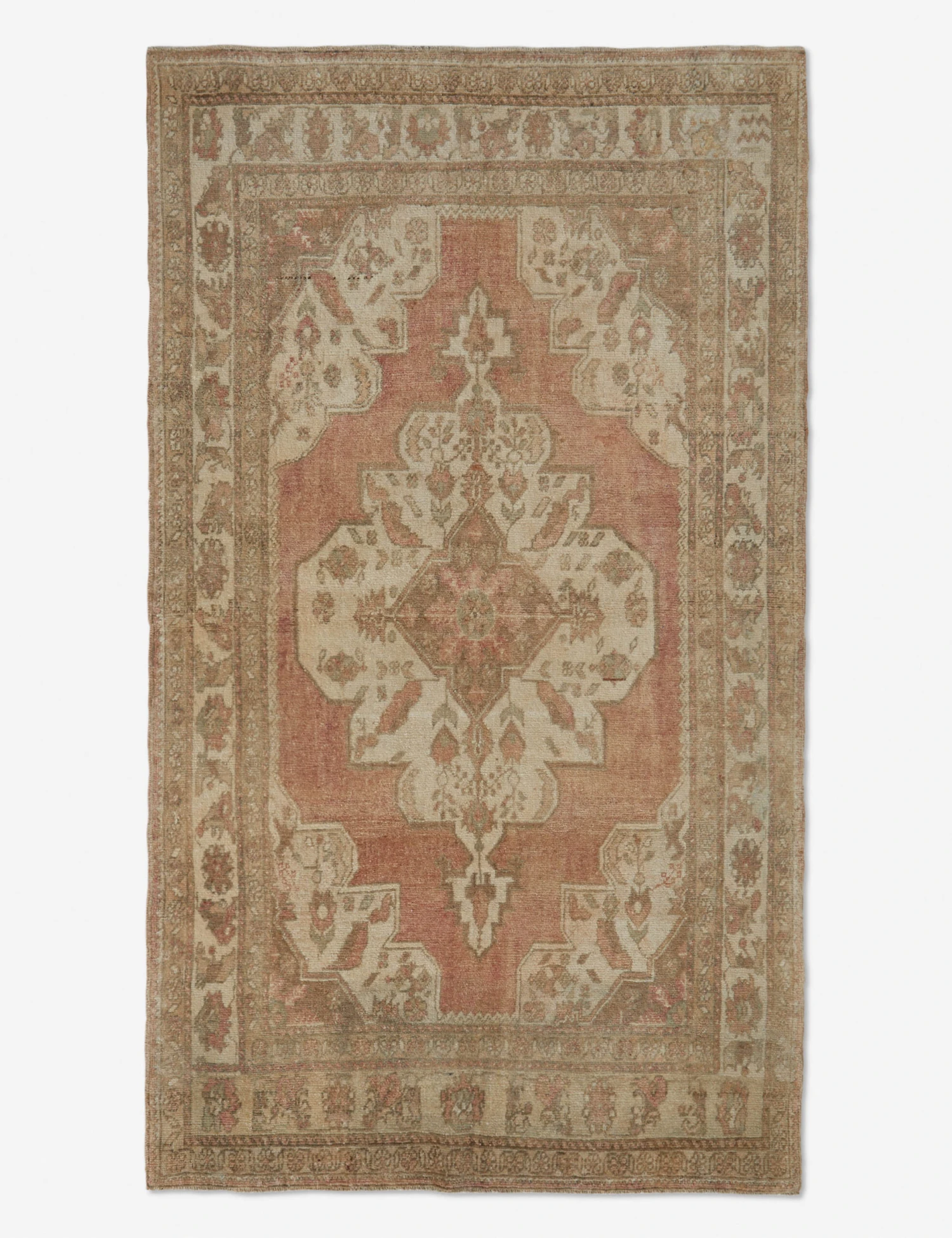 Vintage Turkish Rug No. 4, 4'1" X 7'2" 1 Vintage Turkish Rug No. 4, 4'1" X 7'2"