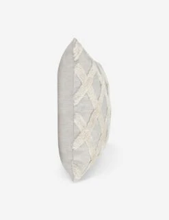 Gayel Linen Pillow, 22" X 22", Natural -Chic Furniture Sale V250031 2