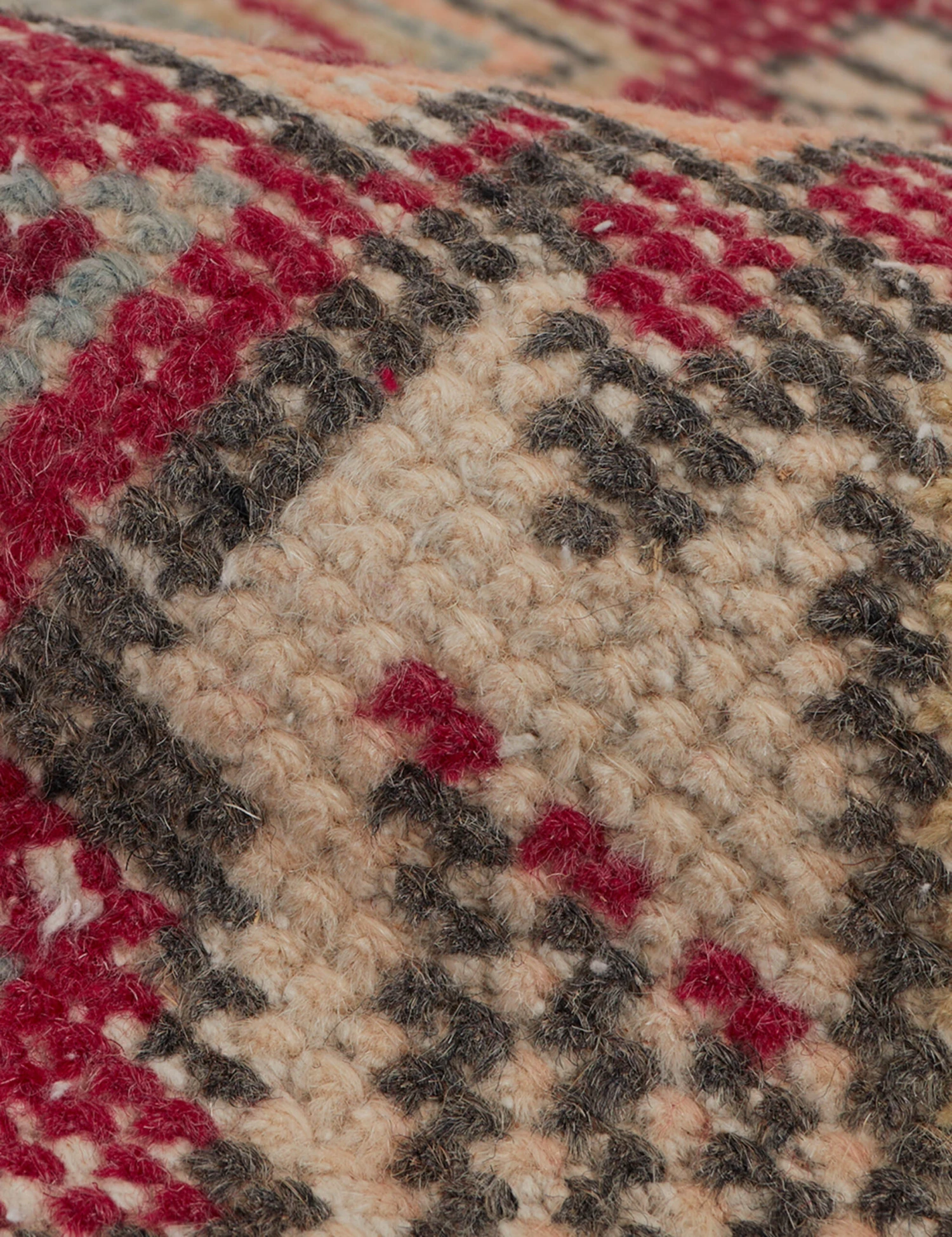 Vintage Turkish Mini Rug No. 120, 1'5" X 2'9" - Image 3