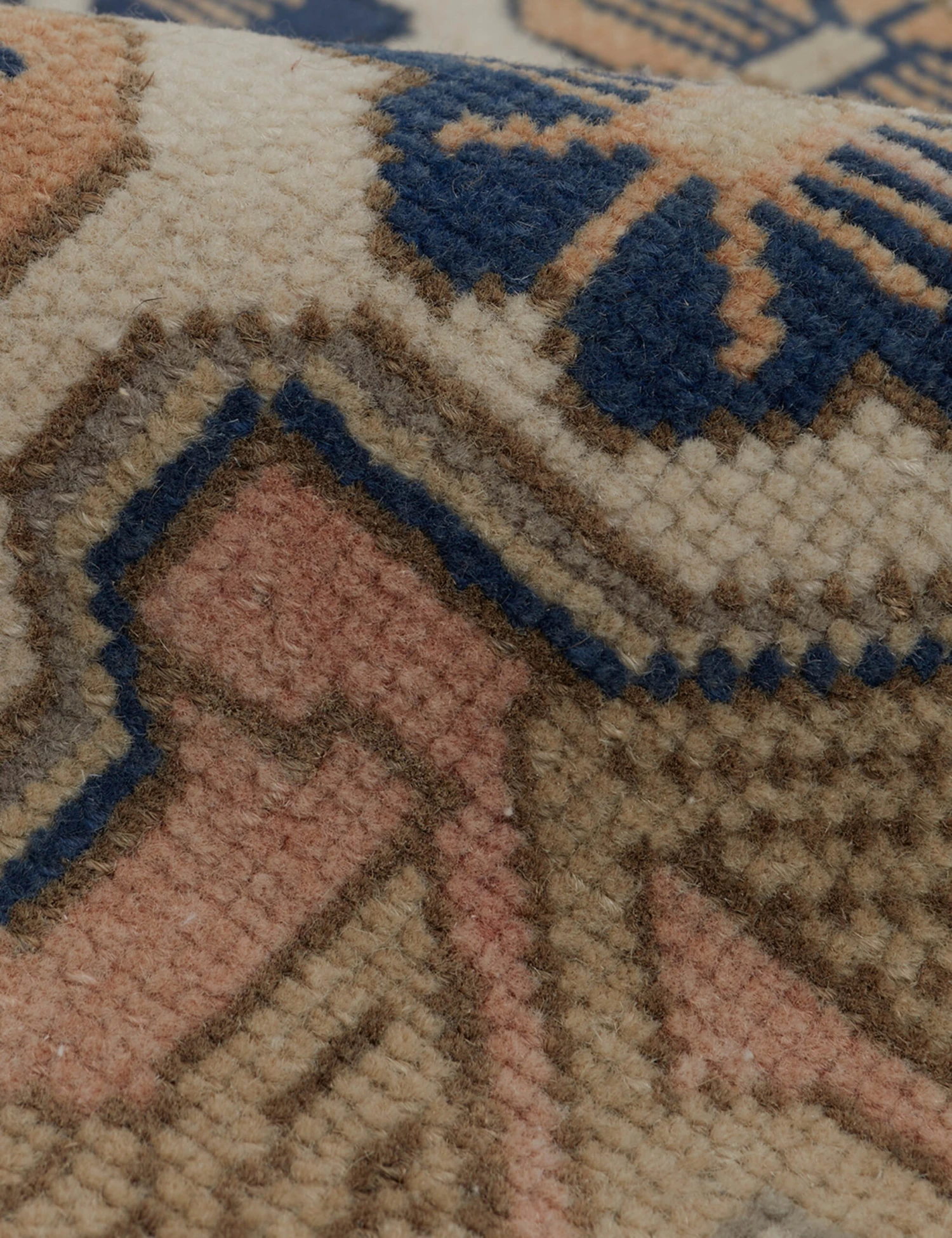 Vintage Turkish Mini Rug No. 126, 2' X 2' - Image 3