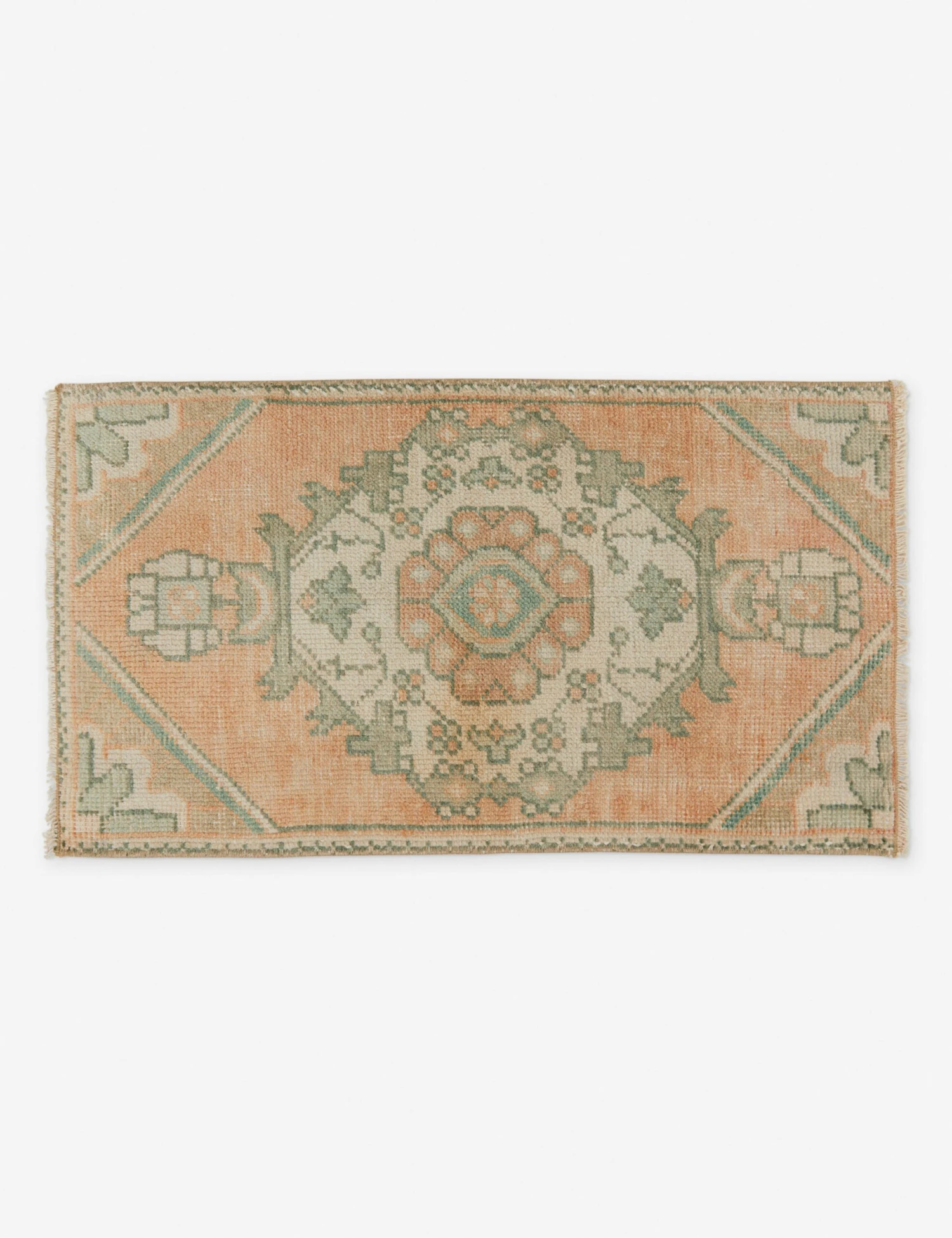 Vintage Turkish Mini Rug No. 134, 1'6" X 2'8" 1 Vintage Turkish Mini Rug No. 134, 1'6" X 2'8"