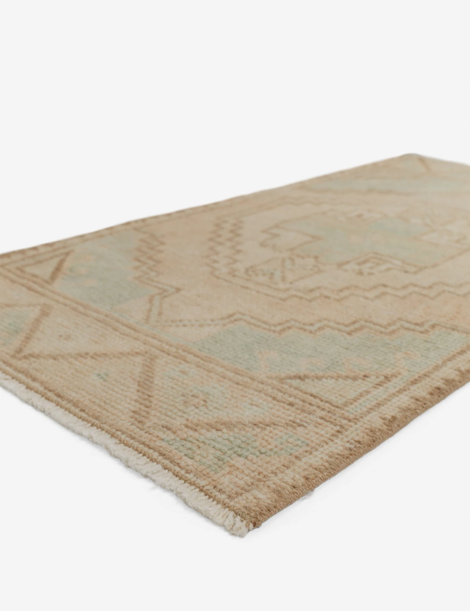 Vintage Turkish Mini Rug No. 141, 1.4" X 2'8" - Image 2