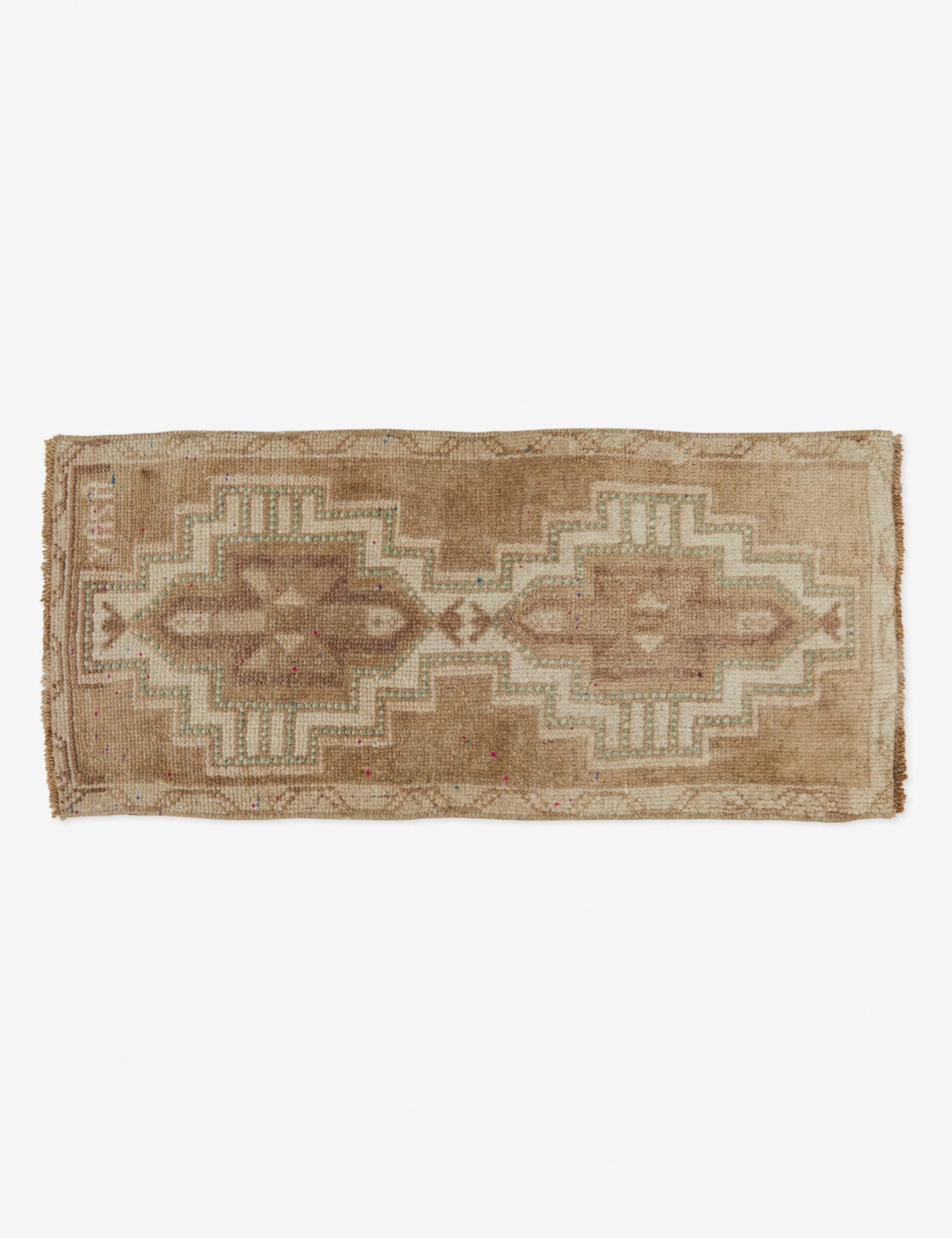 Vintage Turkish Mini Rug No. 156, 1'5" X 3'4"