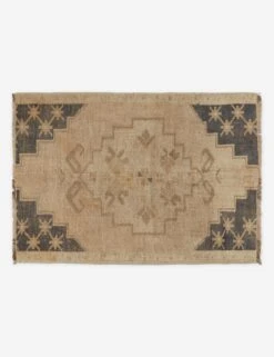 Vintage Turkish Mini Rug No. 184, 1'8" X 2'6"