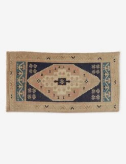 Vintage Turkish Mini Rug No. 188, 1'7" X 3'