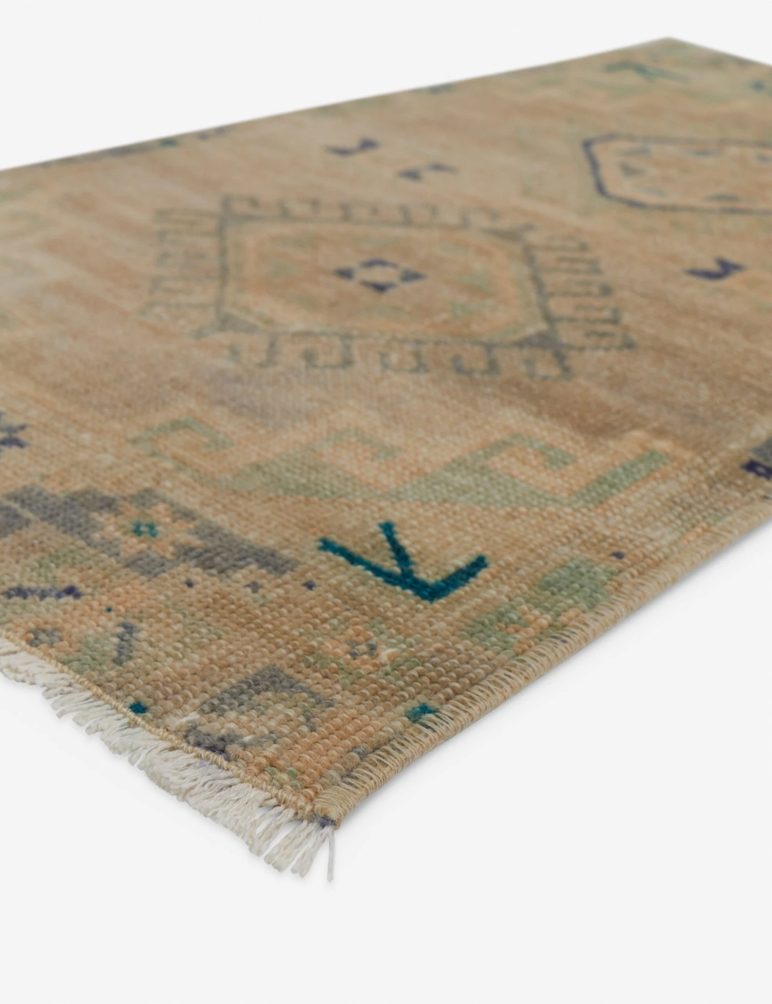 Vintage Turkish Mini Rug No. 192, 1'5" X 2'7" - Image 2