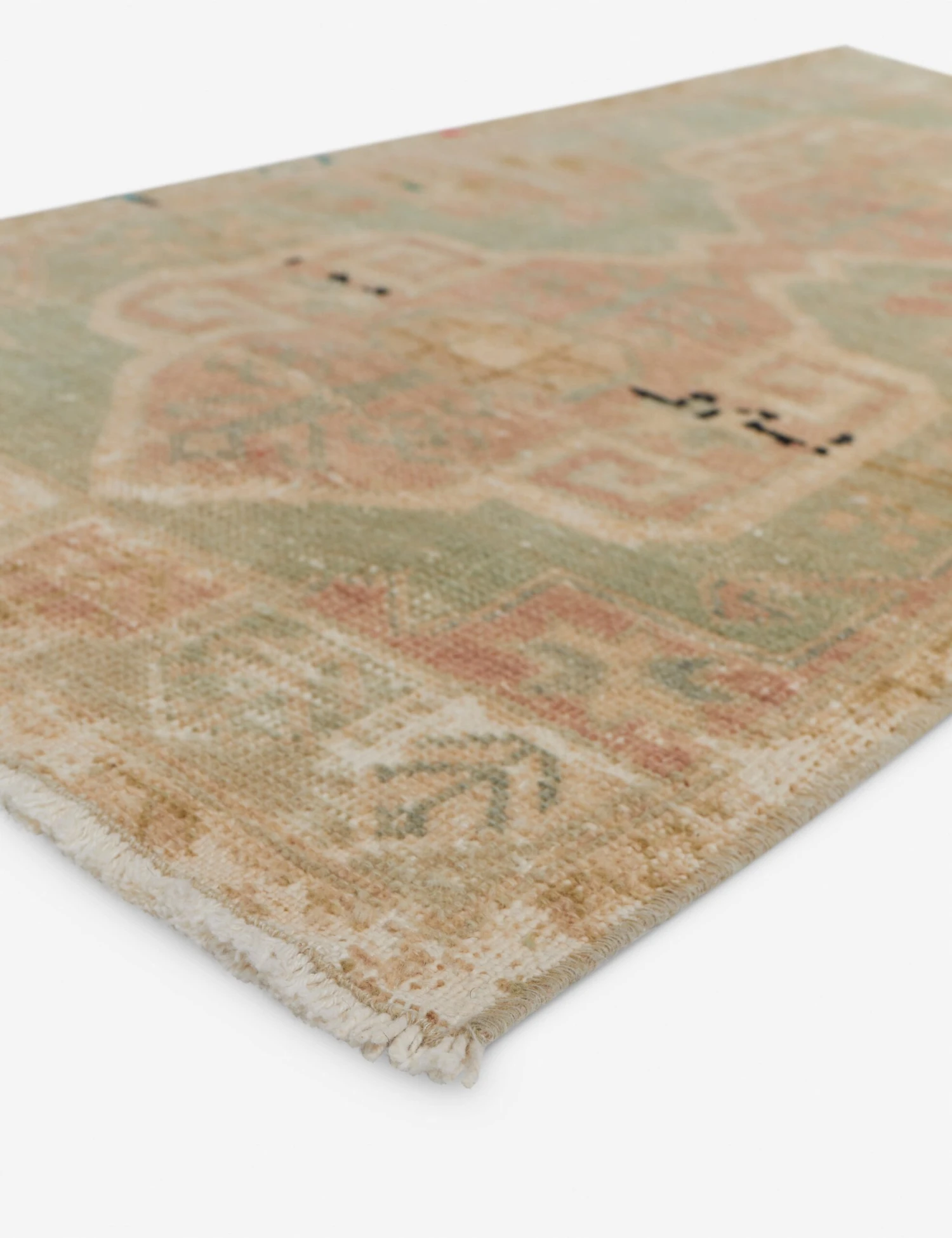 Vintage Turkish Mini Rug No. 196, 1'5" X 3'2" - Image 2