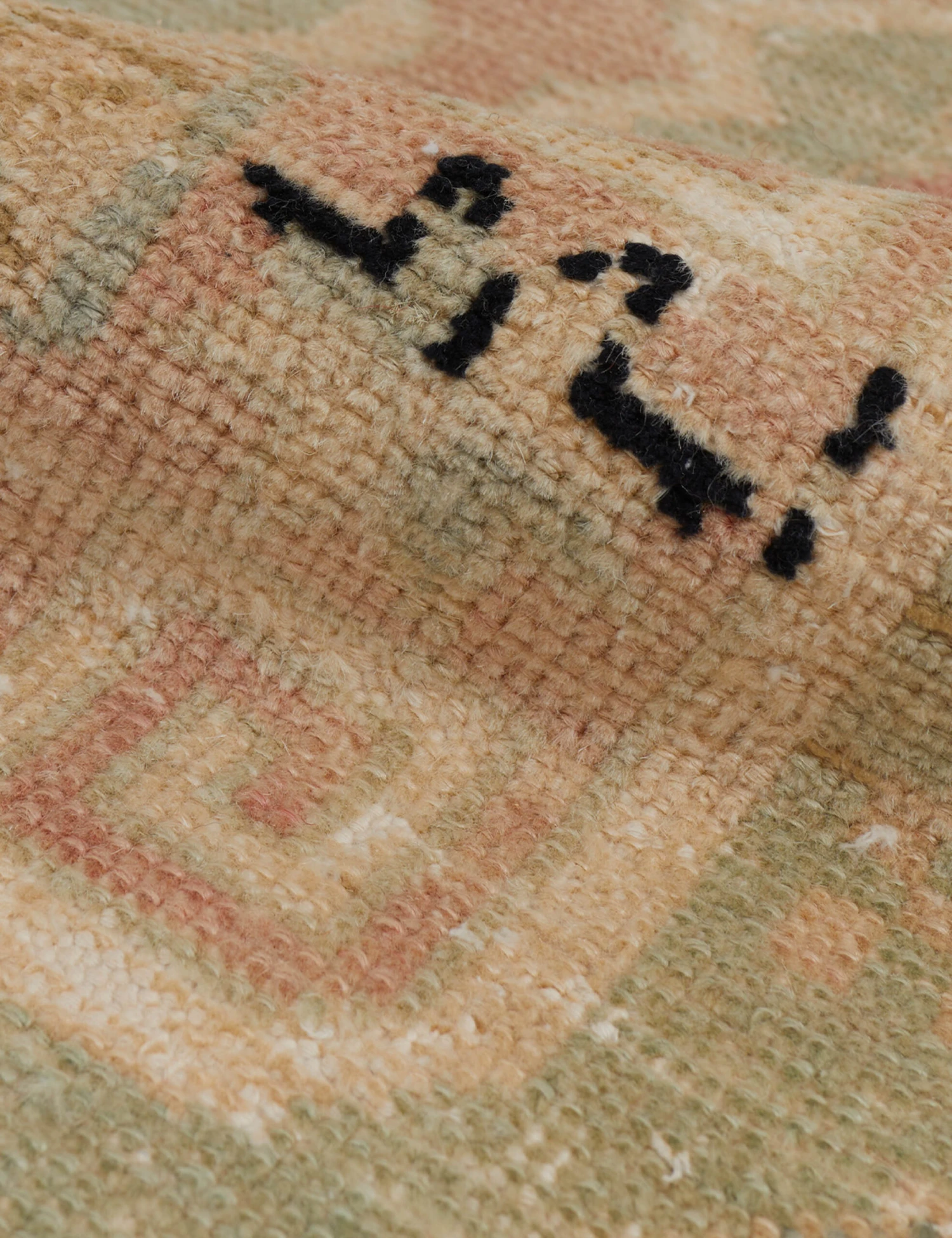 Vintage Turkish Mini Rug No. 196, 1'5" X 3'2" - Image 3