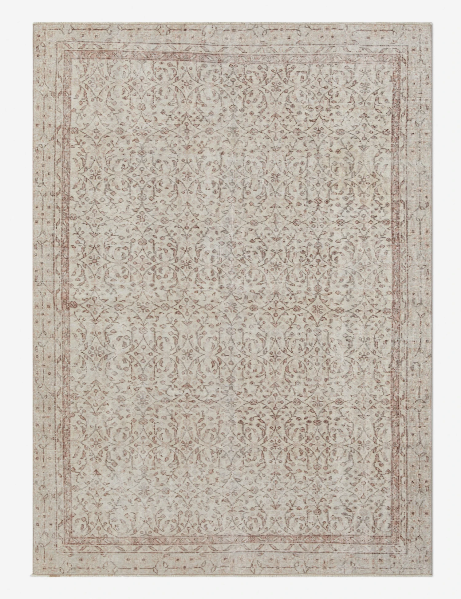 Vintage Turkish Rug No. 142, 6'4" X 8'9"