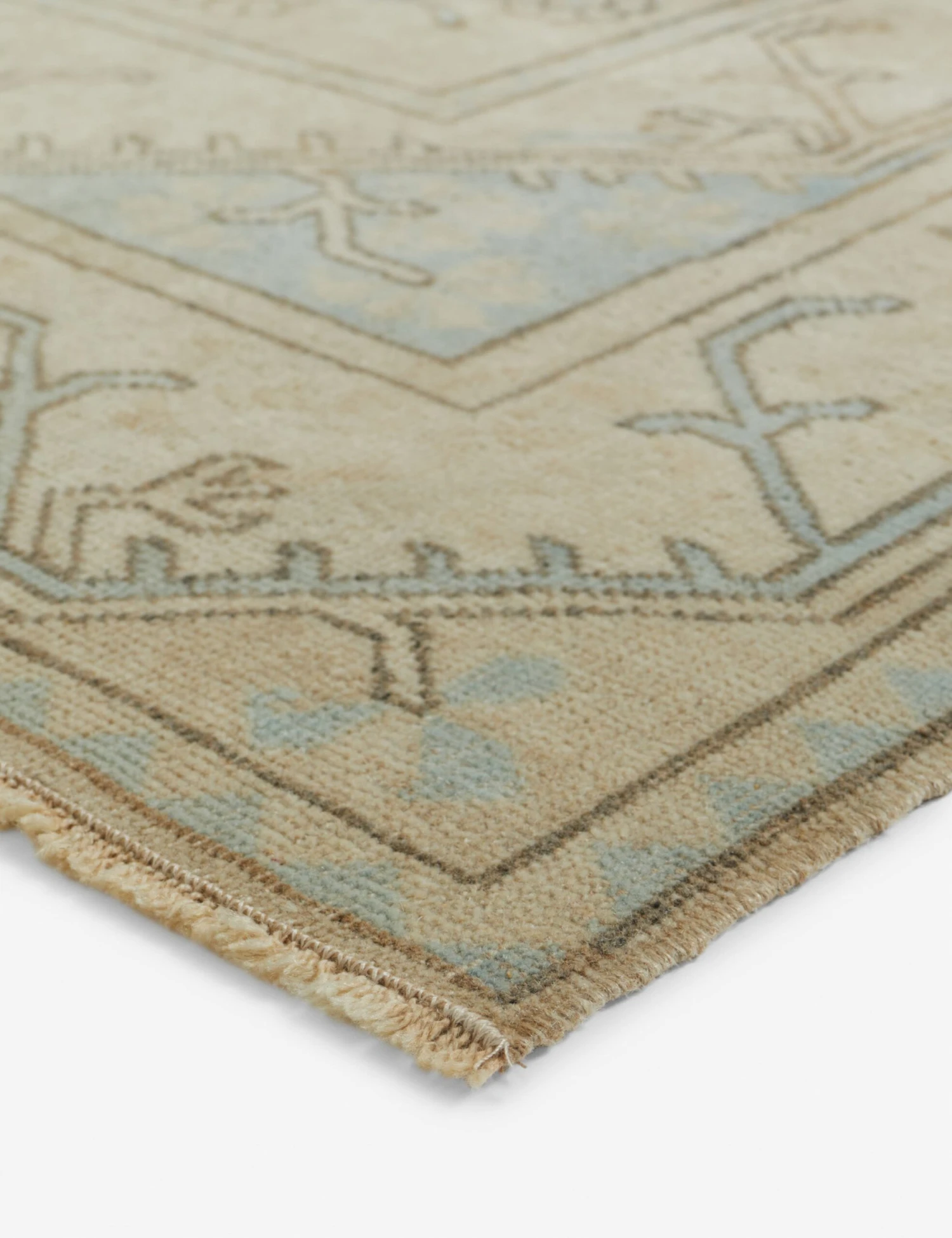 Vintage Turkish Hand-Knotted Wool Rug No. 196, 4'3" X 6'10" - Image 2