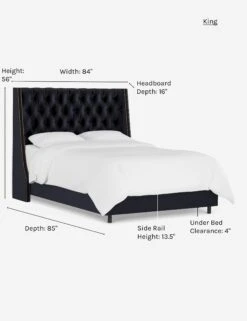 Admina Bed -Chic Furniture Sale admina bed navy king