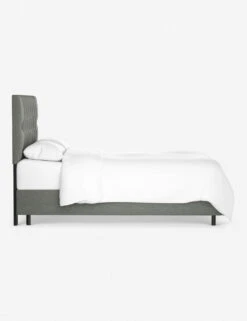Amarise Bed -Chic Furniture Sale amarise linen tufted bed charcoal 2 1564991625 1