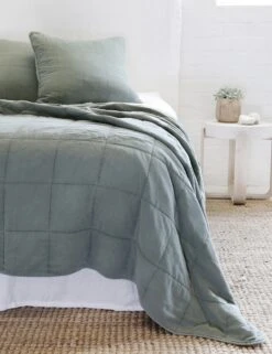 Antwerp Coverlet By Pom Pom At Home -Chic Furniture Sale antwerpmoss2