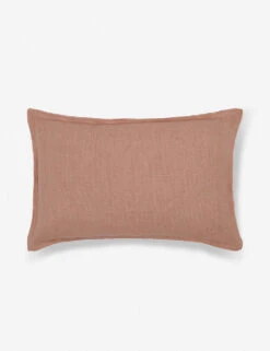 Arlo Linen Pillow -Chic Furniture Sale arlo lumbar pillow terracotta 1977 16b0635a f5cc 4ca4 b2f1 874e2c9b0555