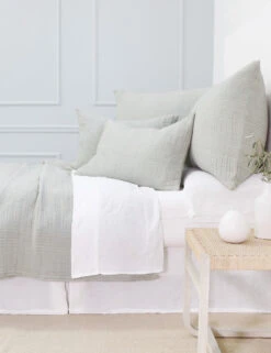 Arrowhead Textured Cotton Blanket By Pom Pom At Home 7 Arrowhead Textured Cotton Blanket By Pom Pom At Home -Chic Furniture Sale arrowheadmist 65e258c9 e78f 4857 8470 1110430eaebf