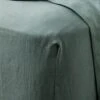 European Flax Linen Fitted Sheet By Cultiver