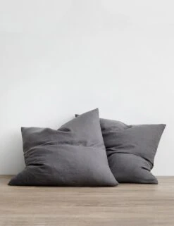 European Flax Linen Euro Pillowcases (Set Of 2) By Cultiver 20 European Flax Linen Euro Pillowcases (Set Of 2) By Cultiver -Chic Furniture Sale cultiver linen bedding charcoal grey pillowcase euro a9410bcb f62e 418e b359 4797279b4158
