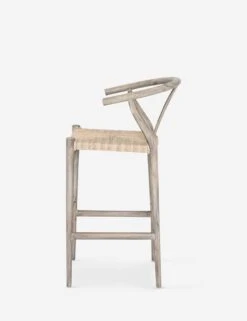 Gradie Indoor / Outdoor Stool -Chic Furniture Sale cylia bar stool weathered grey 7 f20e4fe5 b66e 4e17 9c42 6c61238f7adf