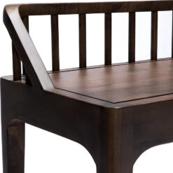 Dellah Bench -Chic Furniture Sale dellah bench walnut 3