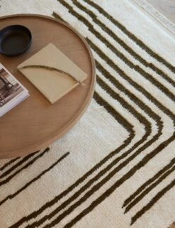 Earth Maze Moroccan Shag Rug By Élan Byrd -Chic Furniture Sale earth maze living room 5032 site crop