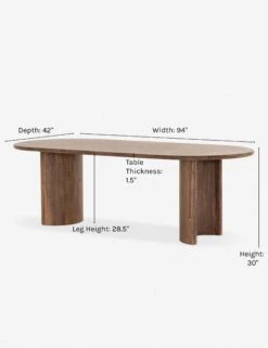 Gilda Oval Dining Table 19 Gilda Oval Dining Table -Chic Furniture Sale gilda oval dining table d1234588 75ff 4eb2 8d6b 4fc40b2aa683