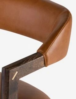 Sandia Leather Bar Stool, Natural -Chic Furniture Sale hgsr741 d1