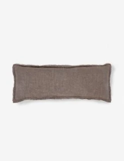 Laurel Stonewashed Linen Lumbar Pillow By Pom Pom At Home -Chic Furniture Sale jc 2000 peb 21