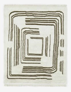Earth Maze Moroccan Shag Rug By Élan Byrd