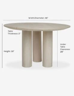 Mojave Round Dining Table 22 Mojave Round Dining Table -Chic Furniture Sale mojave dining table 2421 37e9a3f5 04f9 47d7 a7dd a6760b5de3e4