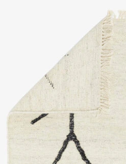 Moroccan Flatweave Rug, Black And Natural By Sarah Sherman Samuel -Chic Furniture Sale moroccan flatweave black white 692 1 cc61a25c 607a 4e25 a989 e7b0d7cb0558