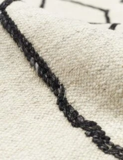 Moroccan Flatweave Rug, Black And Natural By Sarah Sherman Samuel -Chic Furniture Sale moroccan flatweave black white 694 590e63f6 2991 49ef 884e 29c73deb8834