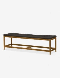 Morris & Co. Kelmscott Rush Indoor / Outdoor Bench -Chic Furniture Sale morris co auberon rush bench black 3