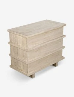 Corliss 3-Drawer Dresser, White Wash -Chic Furniture Sale ow280 s 11 lg