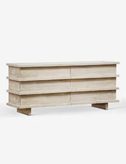 Corliss 6-Drawer Dresser, White Wash 9 Corliss 6-Drawer Dresser, White Wash -Chic Furniture Sale ow280 3