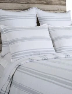 Jackson Linen Duvet By Pom Pom At Home -Chic Furniture Sale pom pom at home jackson duvet white and ocean 3
