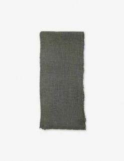 Venice Waffle Weave Throw By Pom Pom At Home -Chic Furniture Sale pom pom at home venice throw moss 1