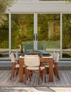 Porto Reversible Indoor / Outdoor Rug -Chic Furniture Sale porto rug dining room 0688 site crop