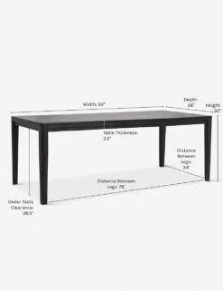 Reese Dining Table 22 Reese Dining Table -Chic Furniture Sale reese dining table 0329 1 4a9c8553 e312 4558 8dd8 f002a5654455