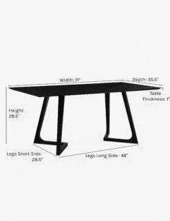 Reya Dining Table -Chic Furniture Sale reya dining table