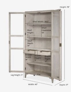 Ryden Curio Cabinet -Chic Furniture Sale ryden curio cabinet