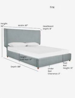 Valen Platform Bed 31 Valen Platform Bed -Chic Furniture Sale valen bed dove como 2 king 34f99dd6 ac1f 4cf0 b3d6 621e7d8d1c55
