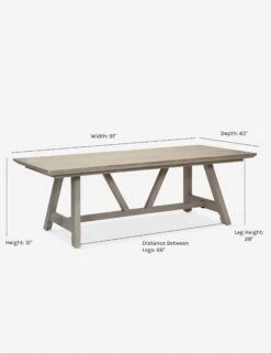 Morris & Co. Kelmscott Dining Table 9 Morris & Co. Kelmscott Dining Table -Chic Furniture Sale wmkedt gw 1 1