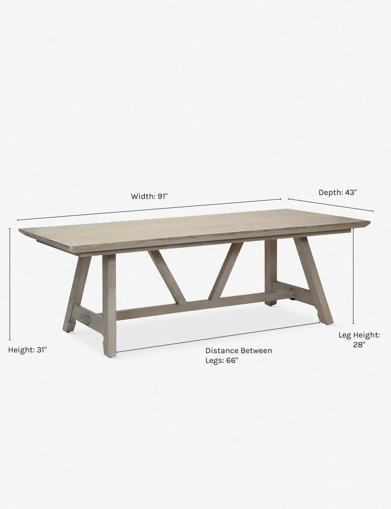 Morris & Co. Kelmscott Dining Table 5 Morris & Co. Kelmscott Dining Table - Image 5